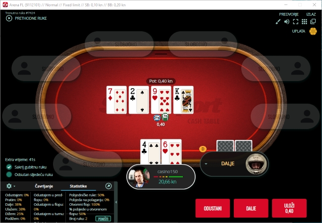 Prozor sa sigurnosnim upozorenjem želite li pokrenuti instalaciju programa.